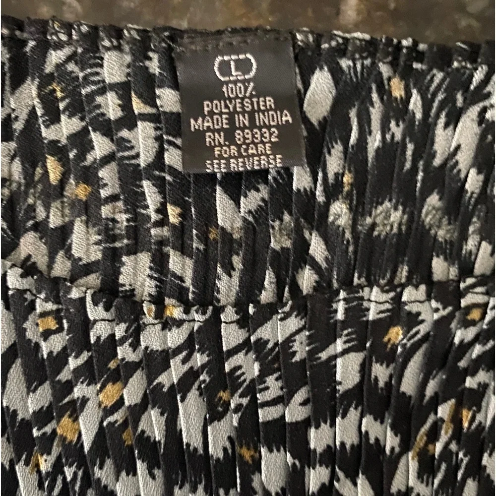 VINTAGE Maria Gabrielle 3pc Animal Print Set (Color: Brown/Black/Gold/White) - Picture 10 of 10